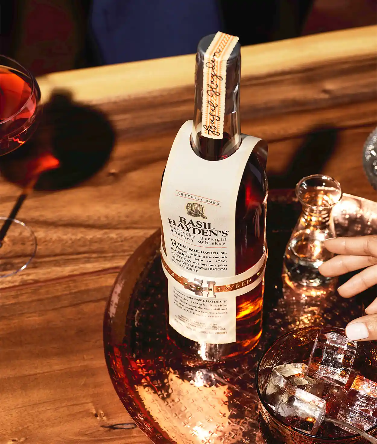 Basil Hayden's 8 year Bourbon Whiskey